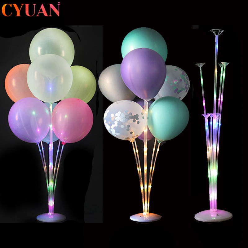 Lighting Decoration Stand - 1/2set Led Luce Palle D'aria Supporto