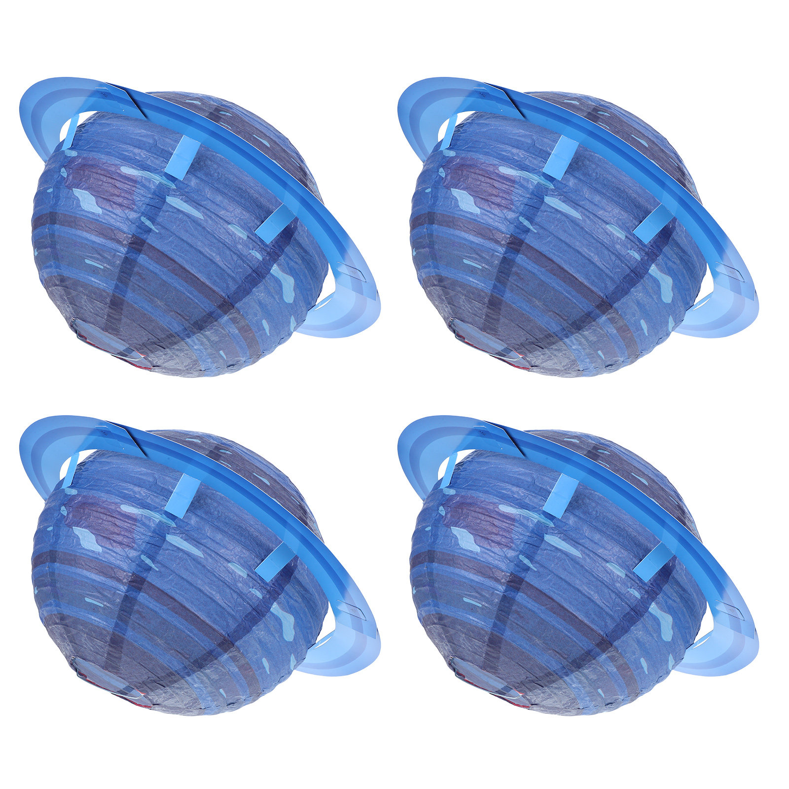 Lantern Paper Solar - Set di 4 Lanterne a Forma