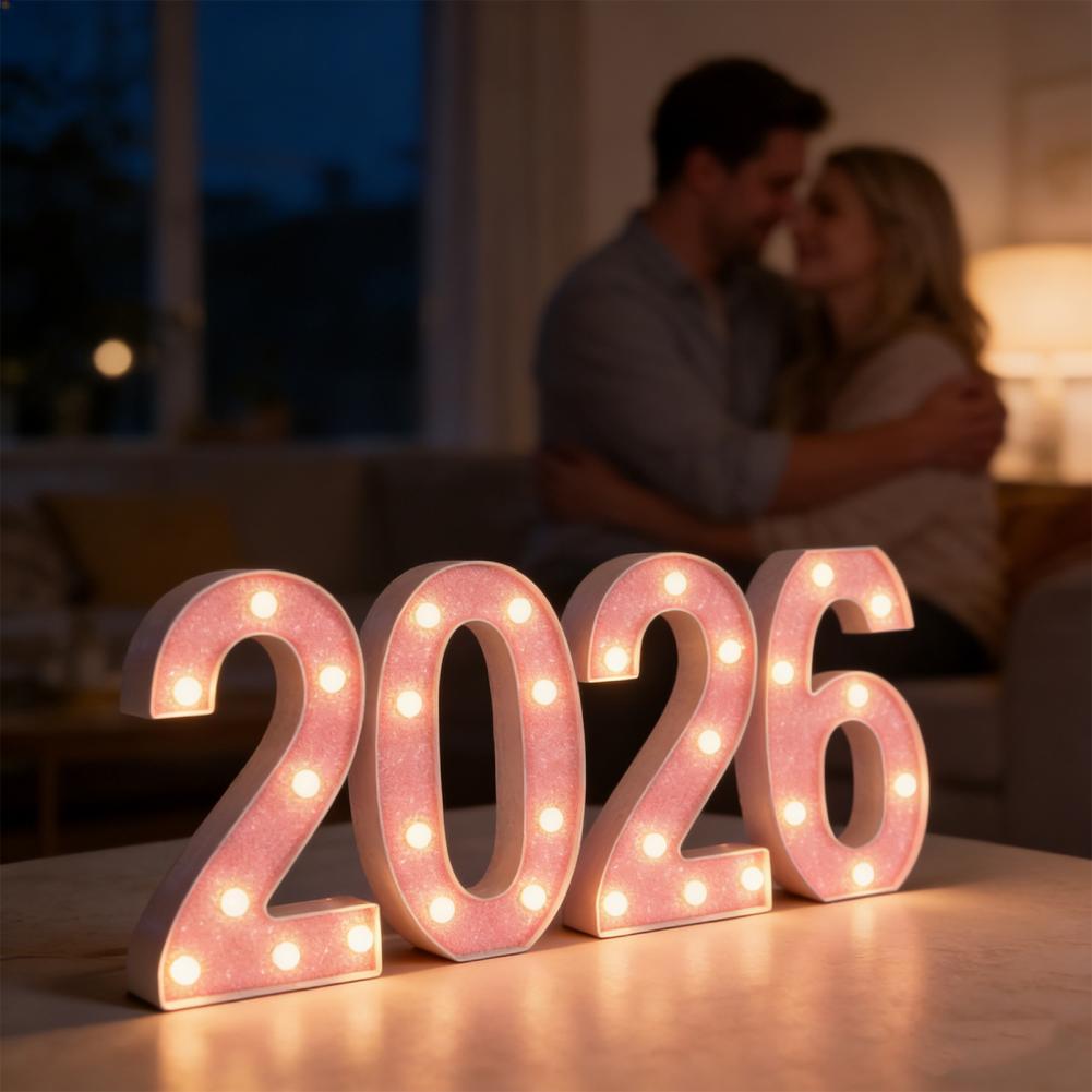 Light Up Letters Marquee - Numeri illuminati 2026 Grandi numeri di