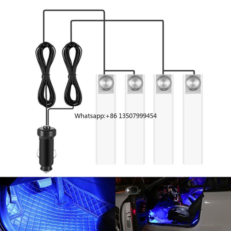Decor Lighting & Decor Fires - Luce d'atmosfera per auto 12 V,