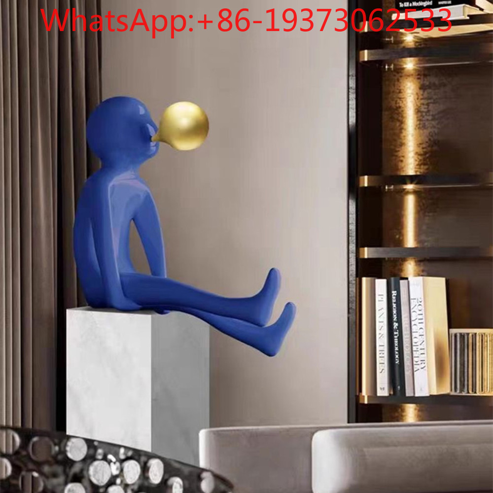 Decor Lighting & Decor Fires - Scultura a forma di personaggio che