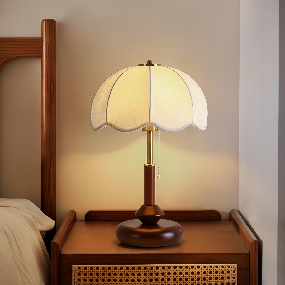 Lighting Decor For Bedroom - Lampada da Tavolo Vintage a Cupola