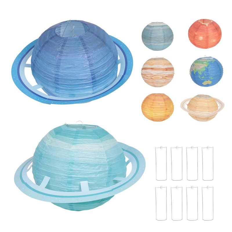 Lantern Paper Solar - A93Z Set di 8 Lanterne a
