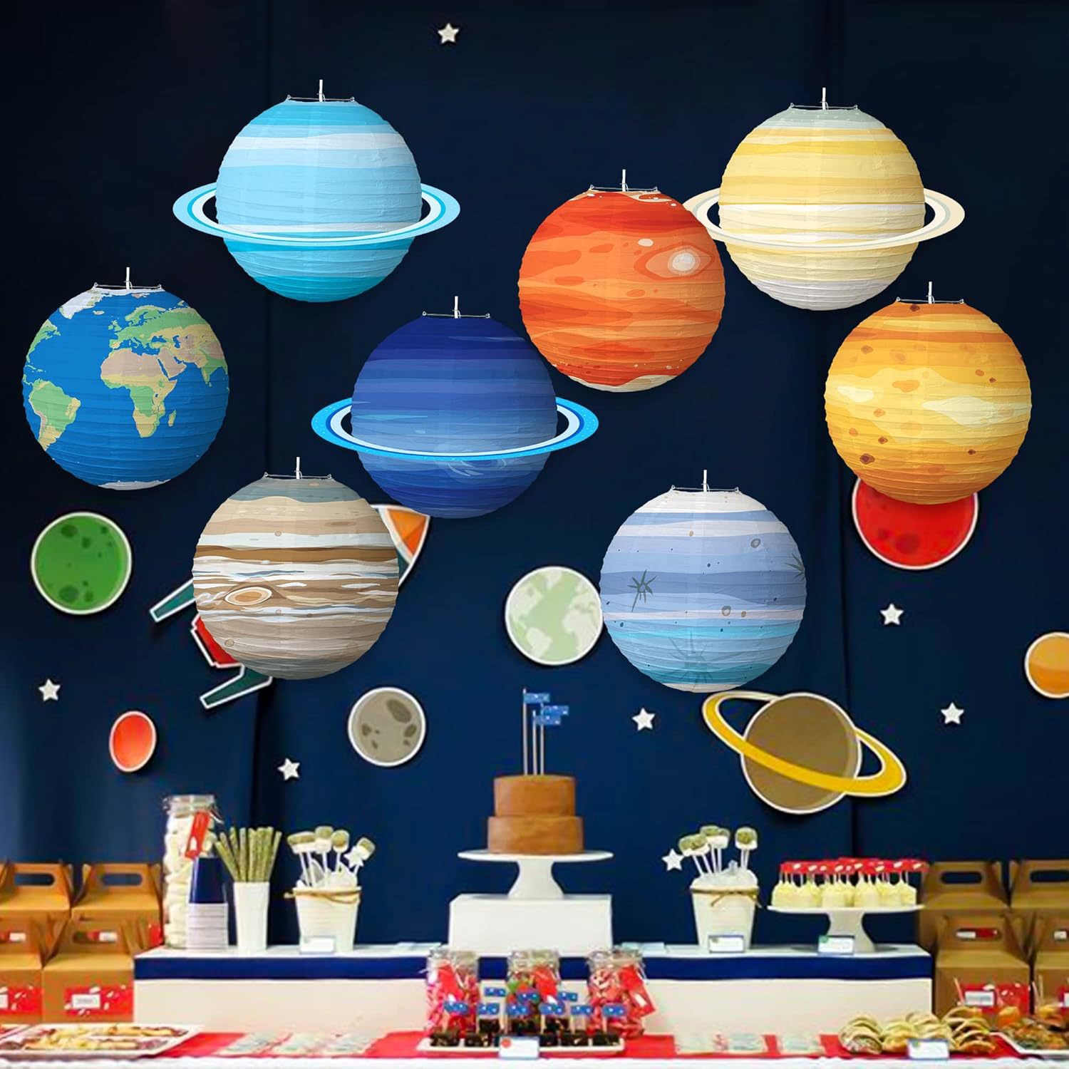 Lantern Paper Solar - Lanterne di Carta Creative a Tema