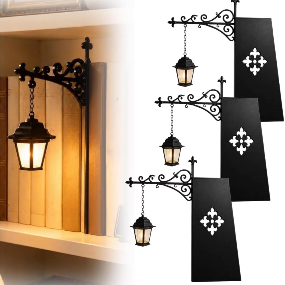 Decor Lighting & Decor Fires - Lanterna da Libreria Decorativa, Illuminazione per