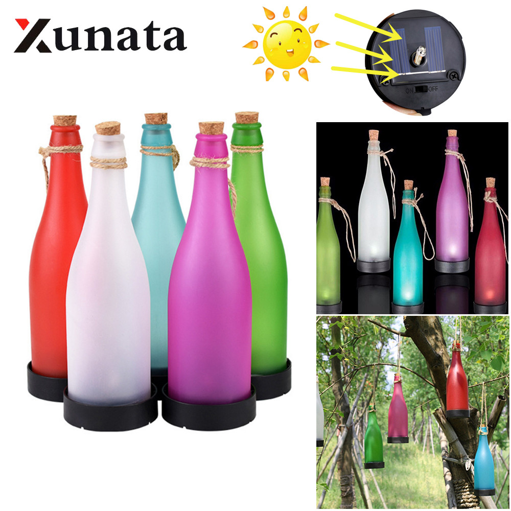 Lantern Paper Solar - Bottiglia di vino Lampada A Sospensione