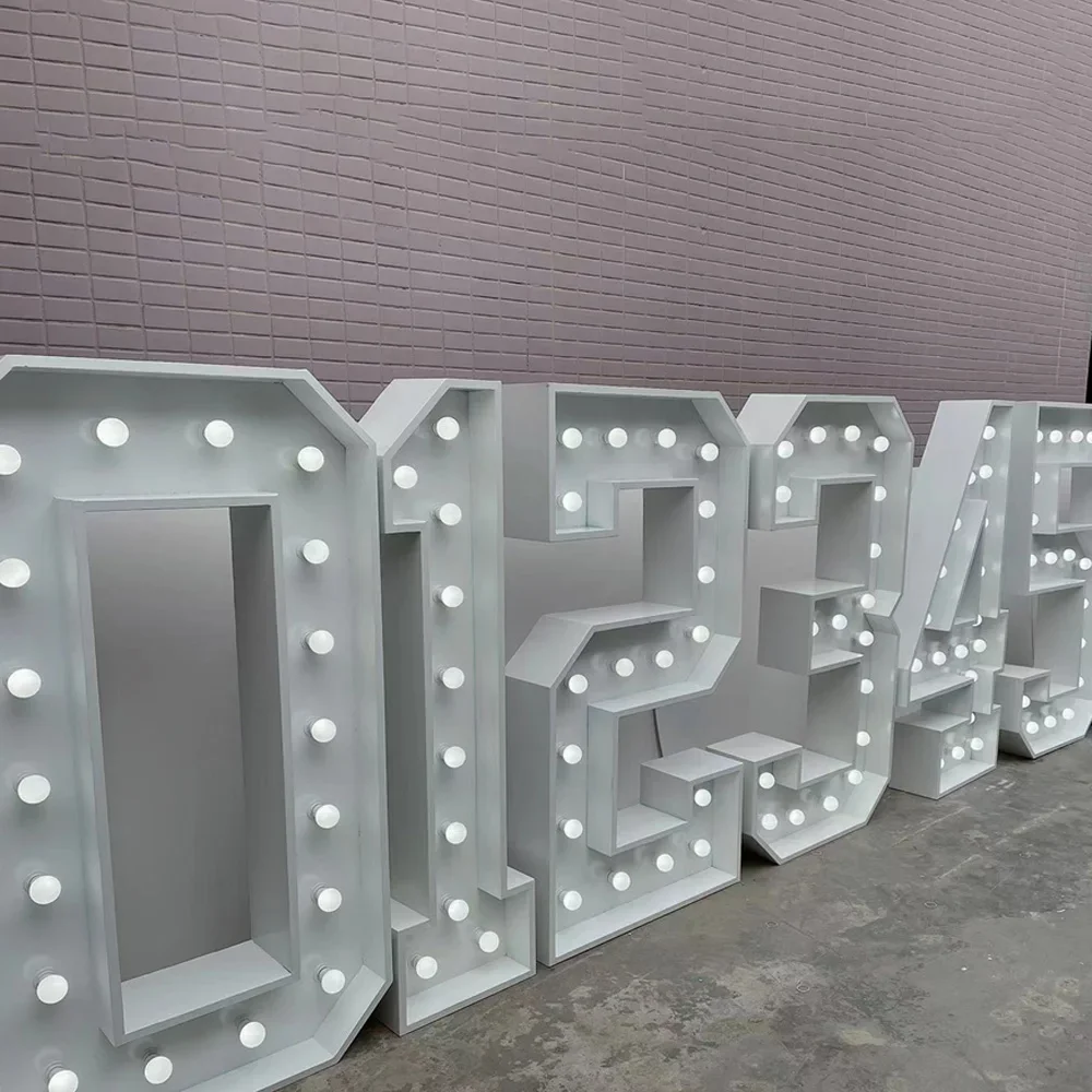 Light Up Letters Marquee - Logo di dimensioni personalizzate in fabbrica,