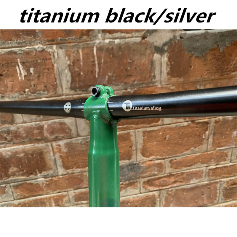 Union Lighting & Decor - Bicicletta pieghevole titanium manubrio di tipo