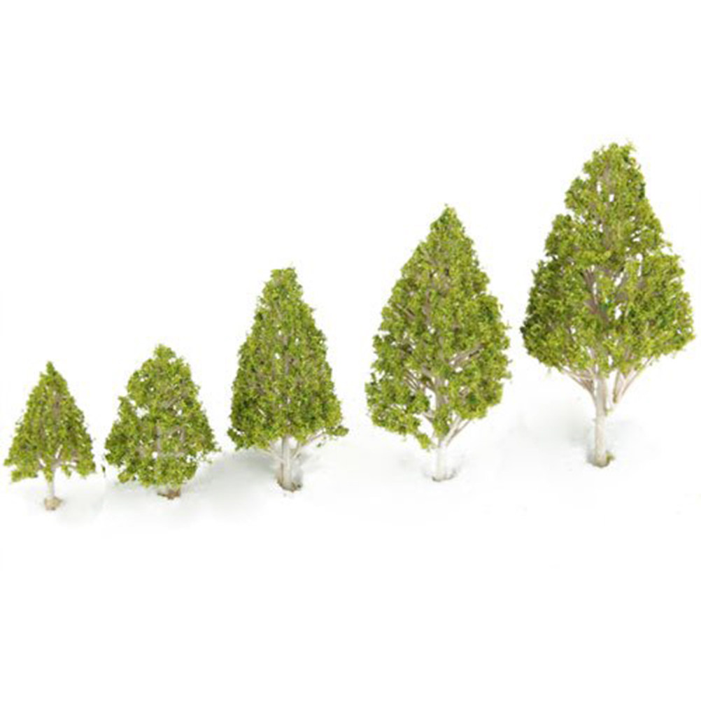 Lighting Decor House - Set di 5 Alberi Decorativi in