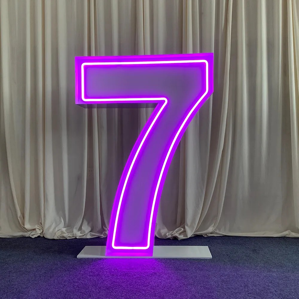 Light Up Letters Marquee - Diodo luminescente RGB Neon illumina grandi