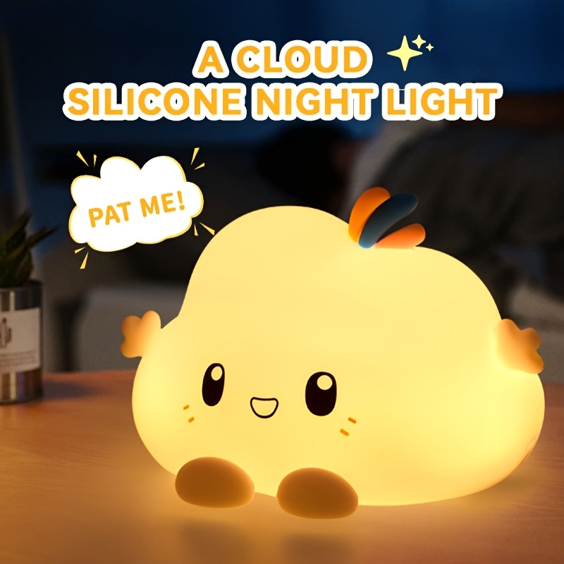 Decor Lighting & Decor Fires - Luce notturna a nuvola, attenuazione touch-controllo,