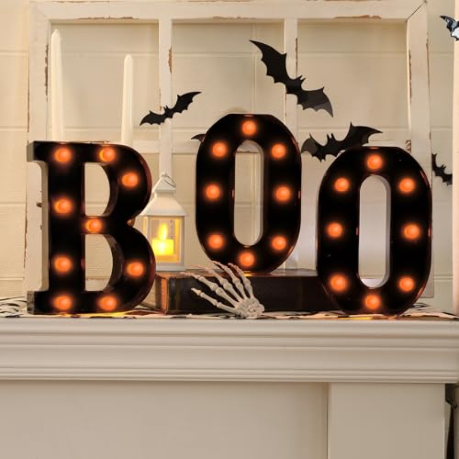 Decorazioni di Halloween - Ins - Light Up Letters Marquee recensione e prezzo