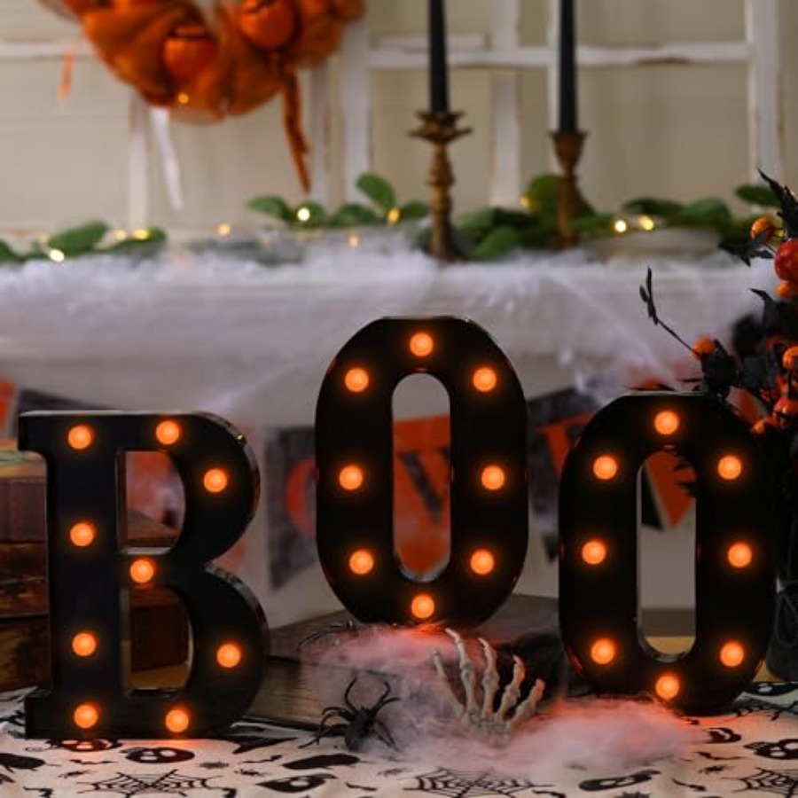 Decorazioni di Halloween - Ins - Light Up Letters Marquee recensione e prezzo