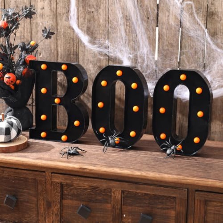 Decorazioni di Halloween - Ins - Light Up Letters Marquee recensione e prezzo