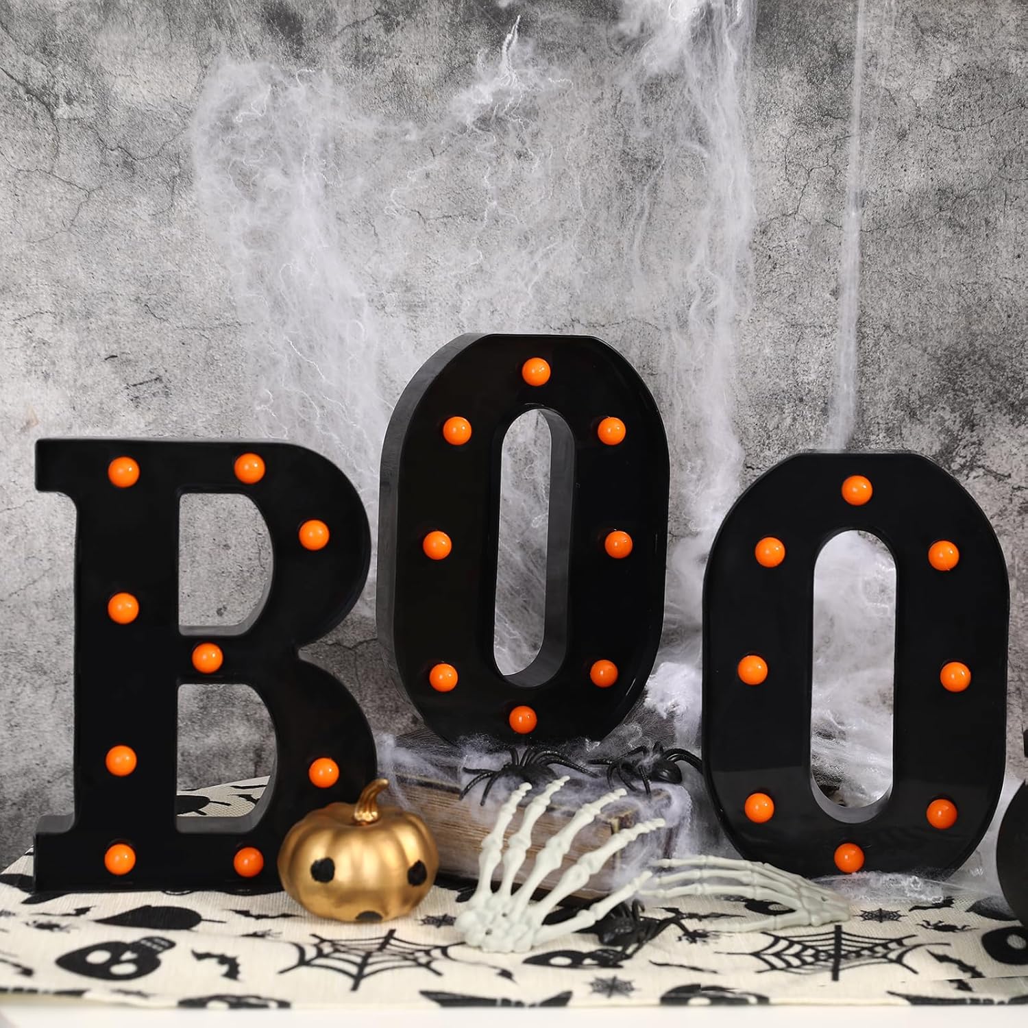 Decorazioni di Halloween - 3 t - Light Up Letters Marquee recensione e prezzo