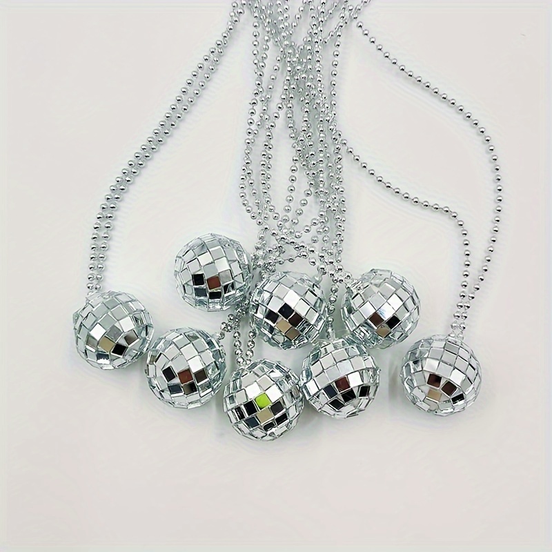 5 Pezzi Collane con Mini Specc - Disco Ball Mirror recensione e prezzo