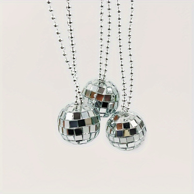 5 Pezzi Collane con Mini Specc - Disco Ball Mirror recensione e prezzo