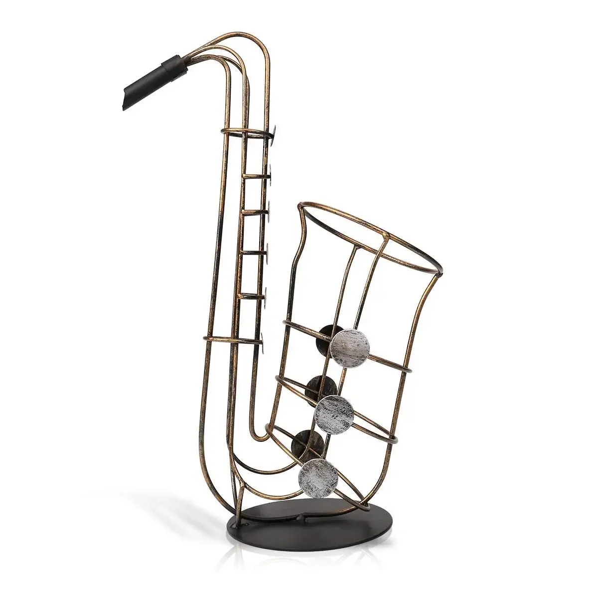 Portabottiglie in ferro battut - Lighting Decoration Stand recensione e prezzo