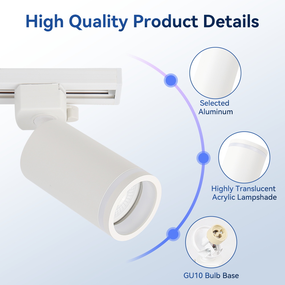Faretto a binario a led GU10 F - Decor Lighting Fixtures recensione e prezzo