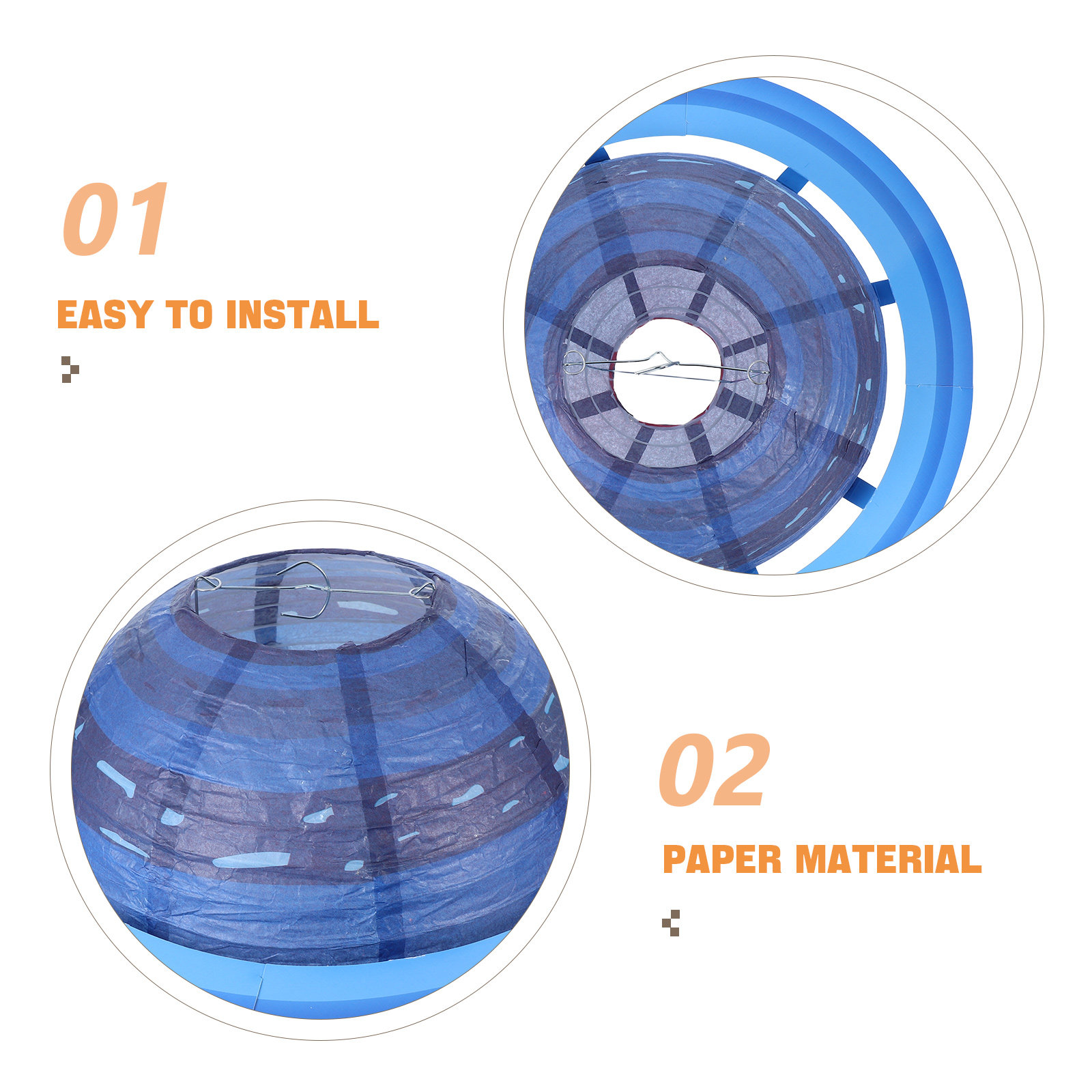Set di 4 Lanterne a Forma di P - Lantern Paper Solar recensione e prezzo