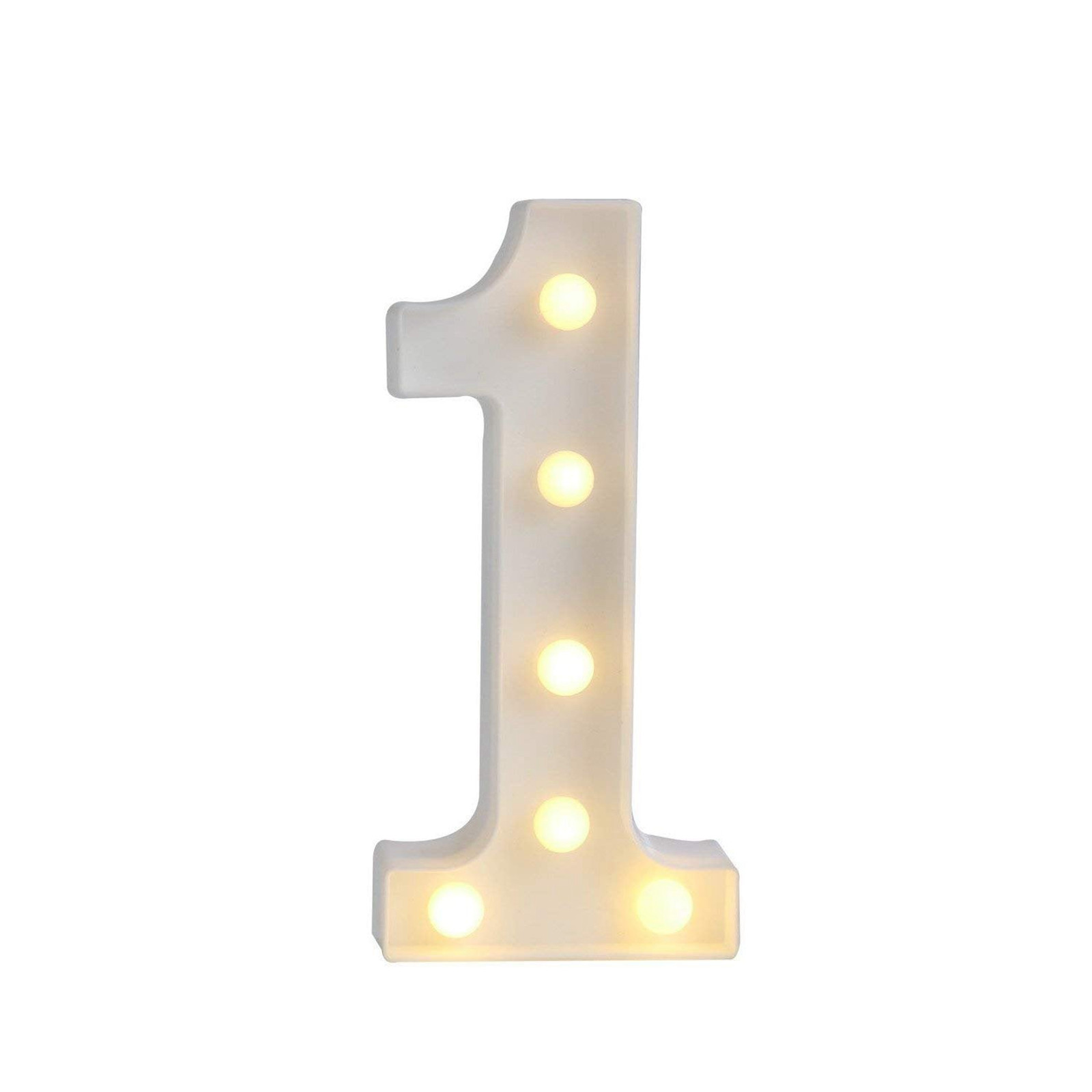 Lettera illuminata con numero  - Lighting Decoration Stand recensione e prezzo