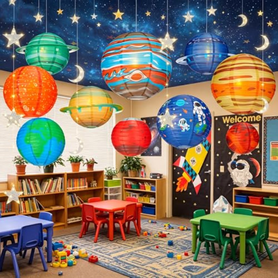 32 Pezzi Decorazioni per Aula  - Lantern Paper Solar recensione e prezzo
