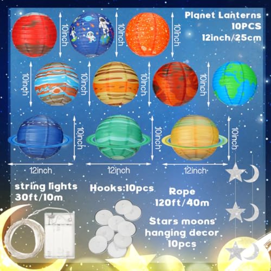 32 Pezzi Decorazioni per Aula  - Lantern Paper Solar recensione e prezzo