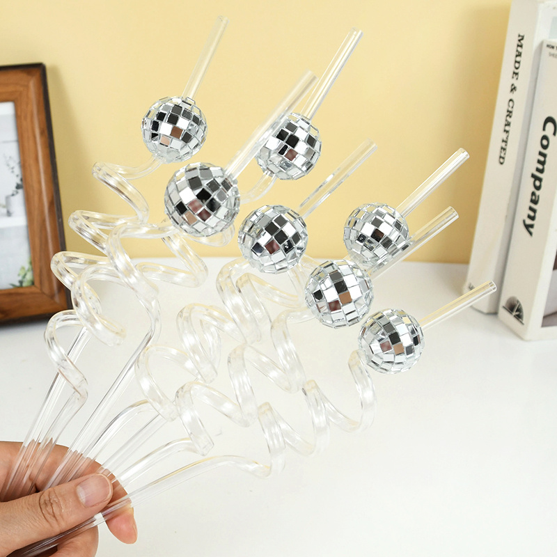 Set di 6 Cannucce a Specchio S - Disco Ball Mirror recensione e prezzo