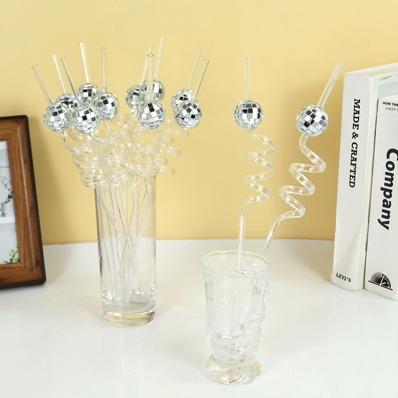 Set di 6 Cannucce a Specchio S - Disco Ball Mirror recensione e prezzo