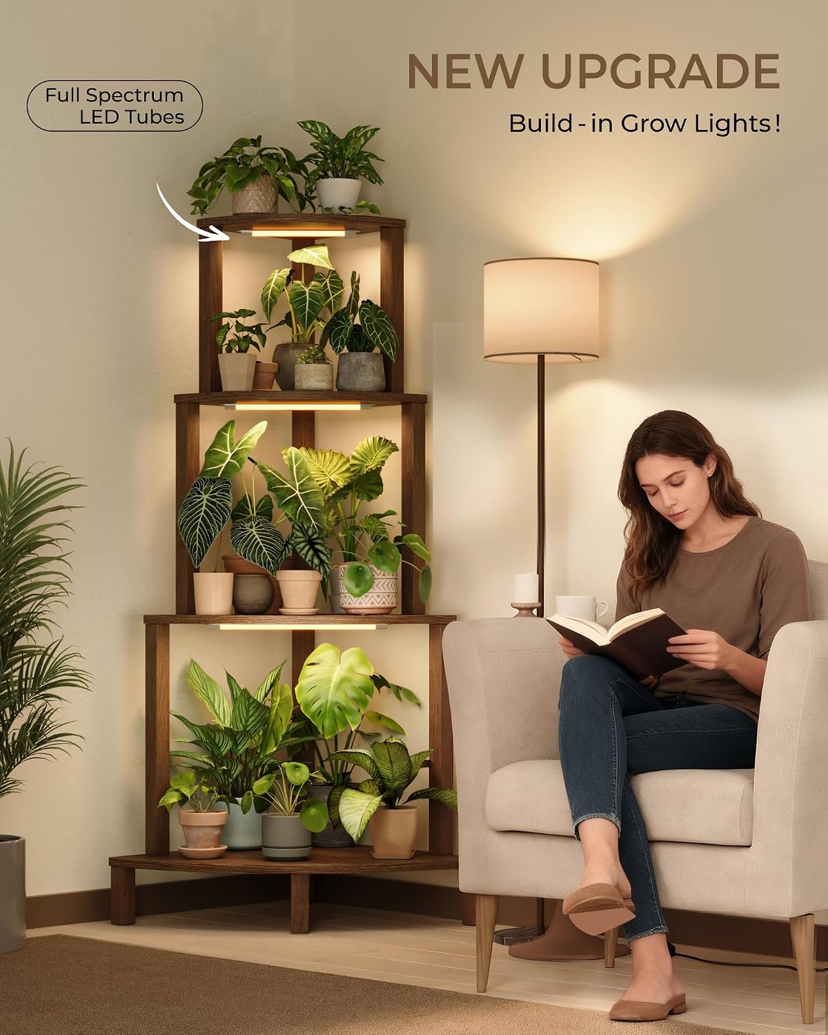 Supporto angolare in legno per - Lighting Decoration Stand recensione e prezzo