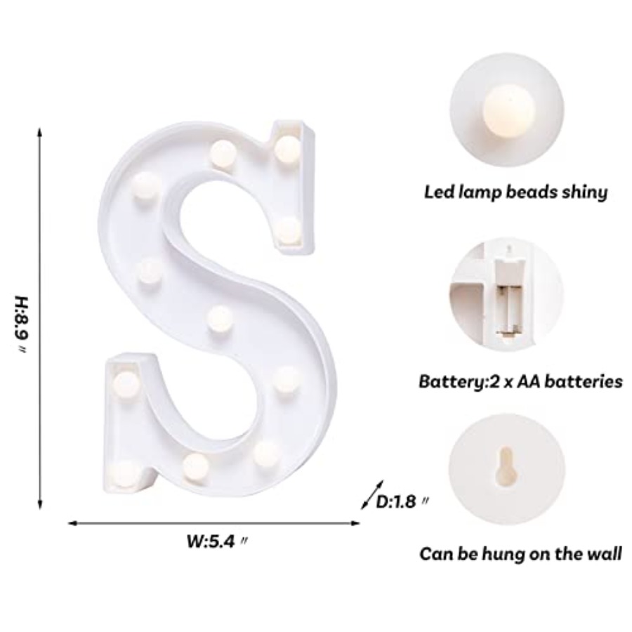 Insegna Luminosa a LED con Let - Light Up Letters Marquee recensione e prezzo