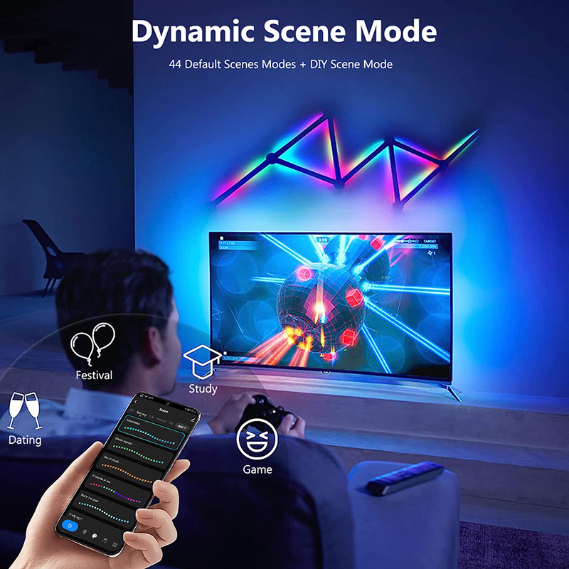 Lampada da parete RGB intellig - Lighting Decor For Bedroom recensione e prezzo