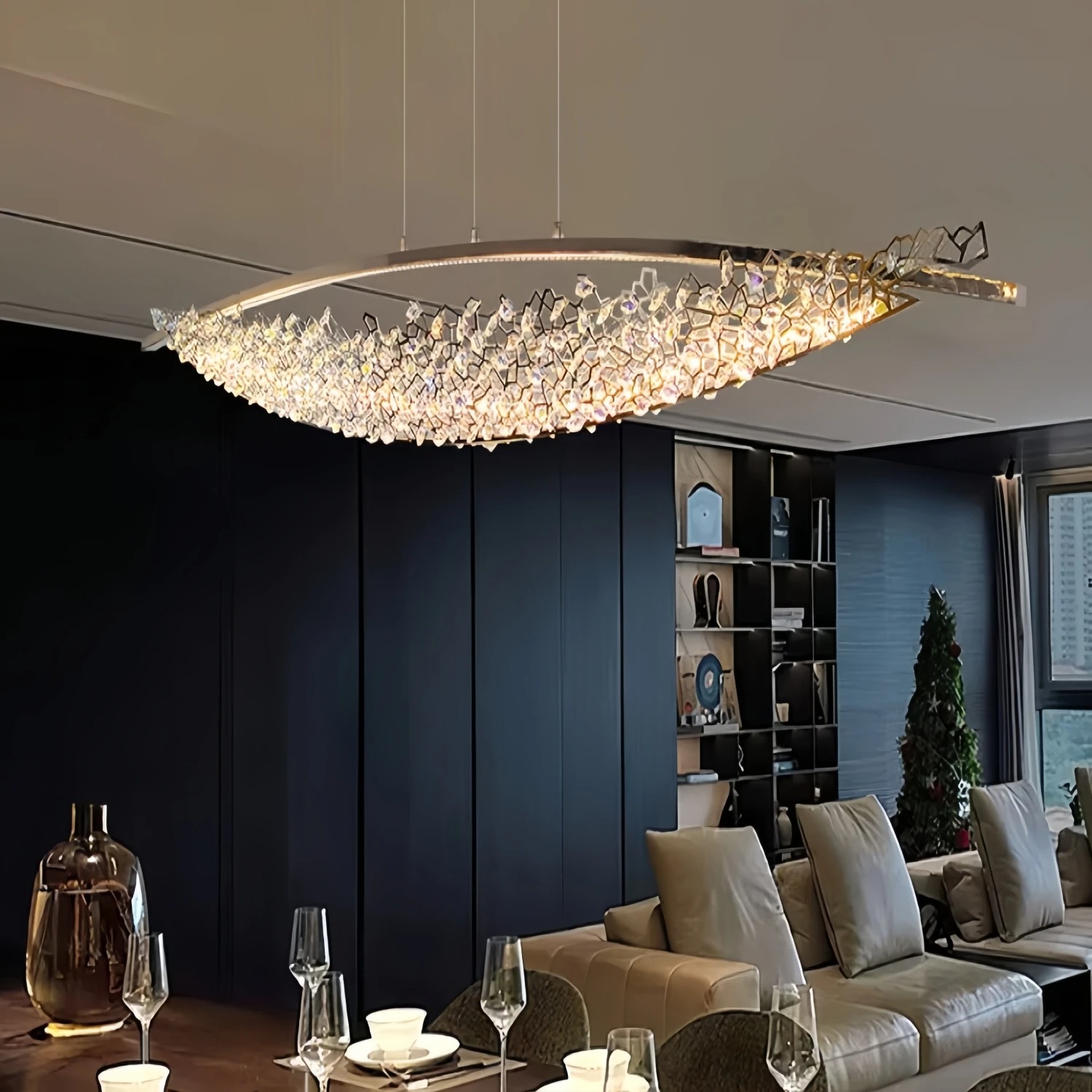 Lampadario di Lusso in Cristal - Decor Lighting Fixtures recensione e prezzo