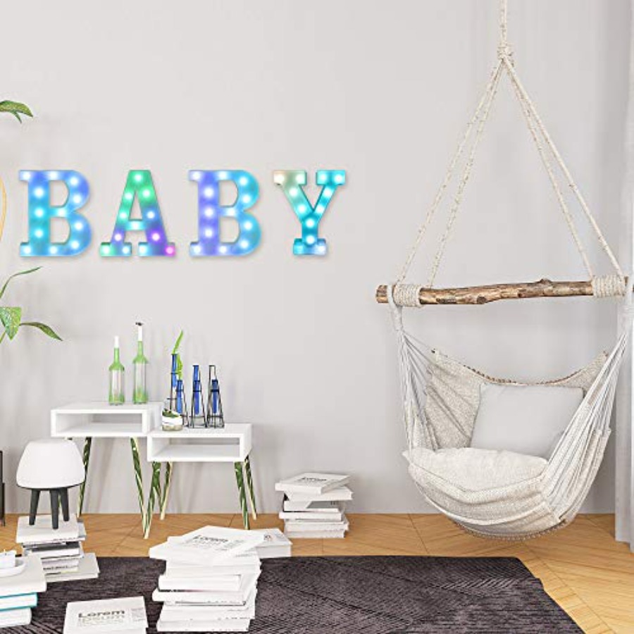 Luci a LED per lettere con tel - Light Up Letters Marquee recensione e prezzo