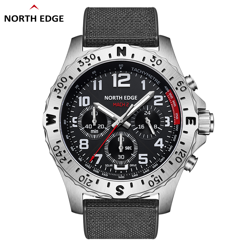 Orologi da uomo NORTH EDGE Sol - Lantern Paper Solar recensione e prezzo