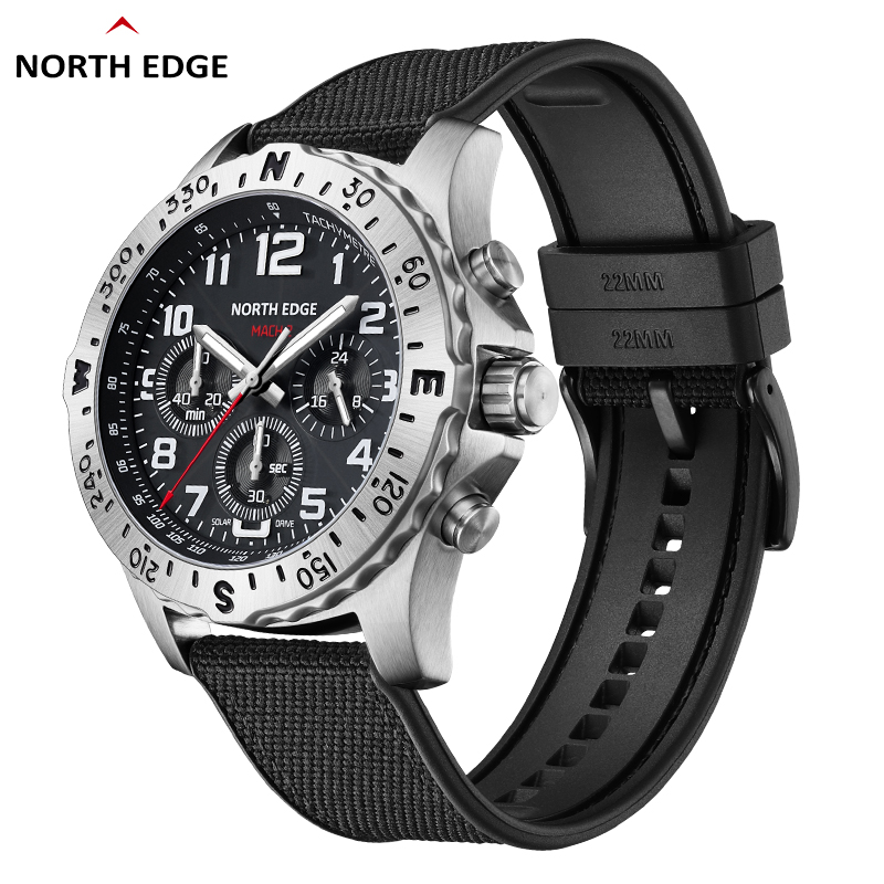 Orologi da uomo NORTH EDGE Sol - Lantern Paper Solar recensione e prezzo