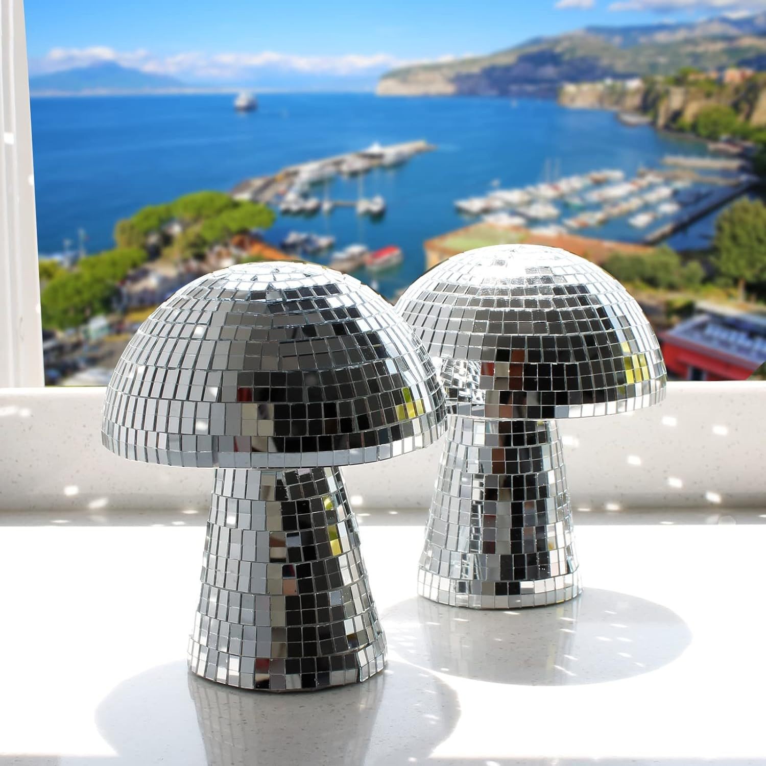 Palla da discoteca a forma di  - Disco Ball Mirror recensione e prezzo