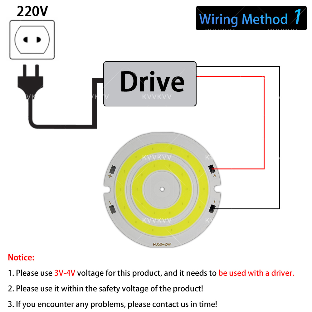 Parti della lampada a LED COB  - Lighting Decor House recensione e prezzo