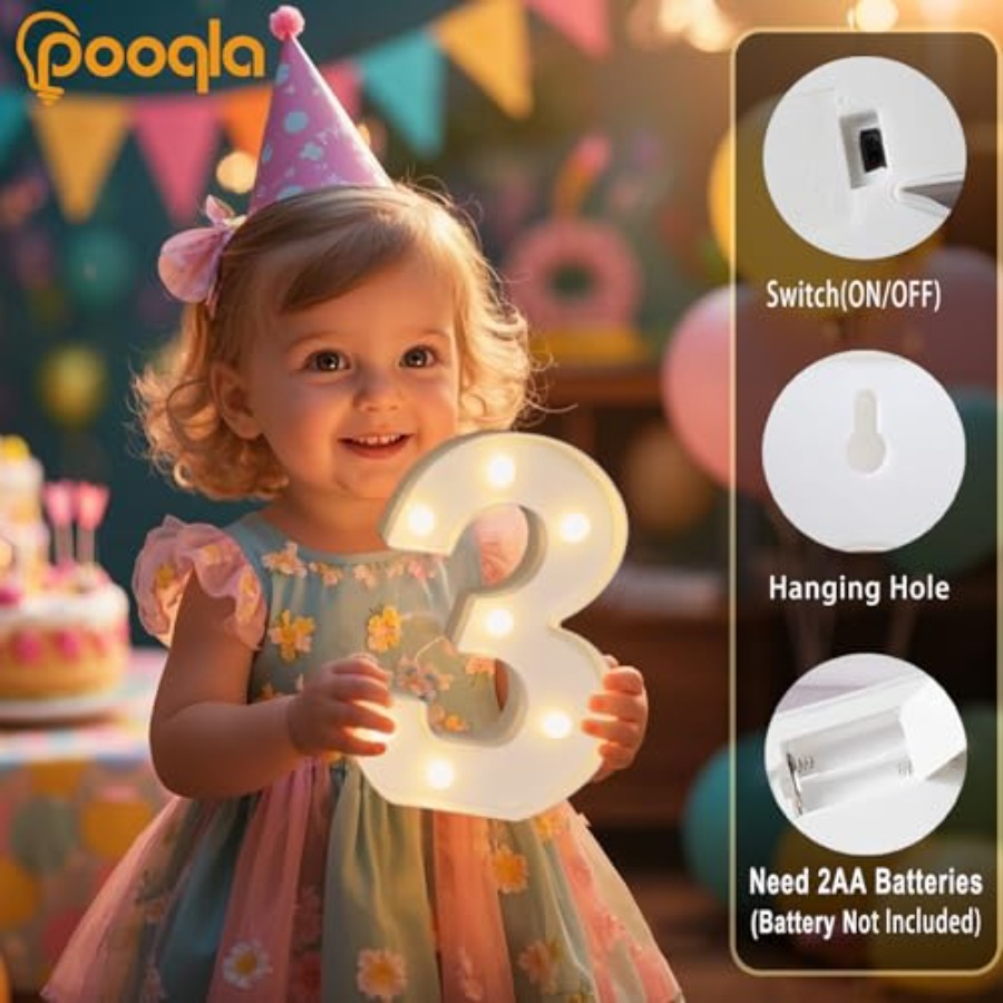 Numeri e Lettere Decorative Lu - Light Up Letters Marquee recensione e prezzo