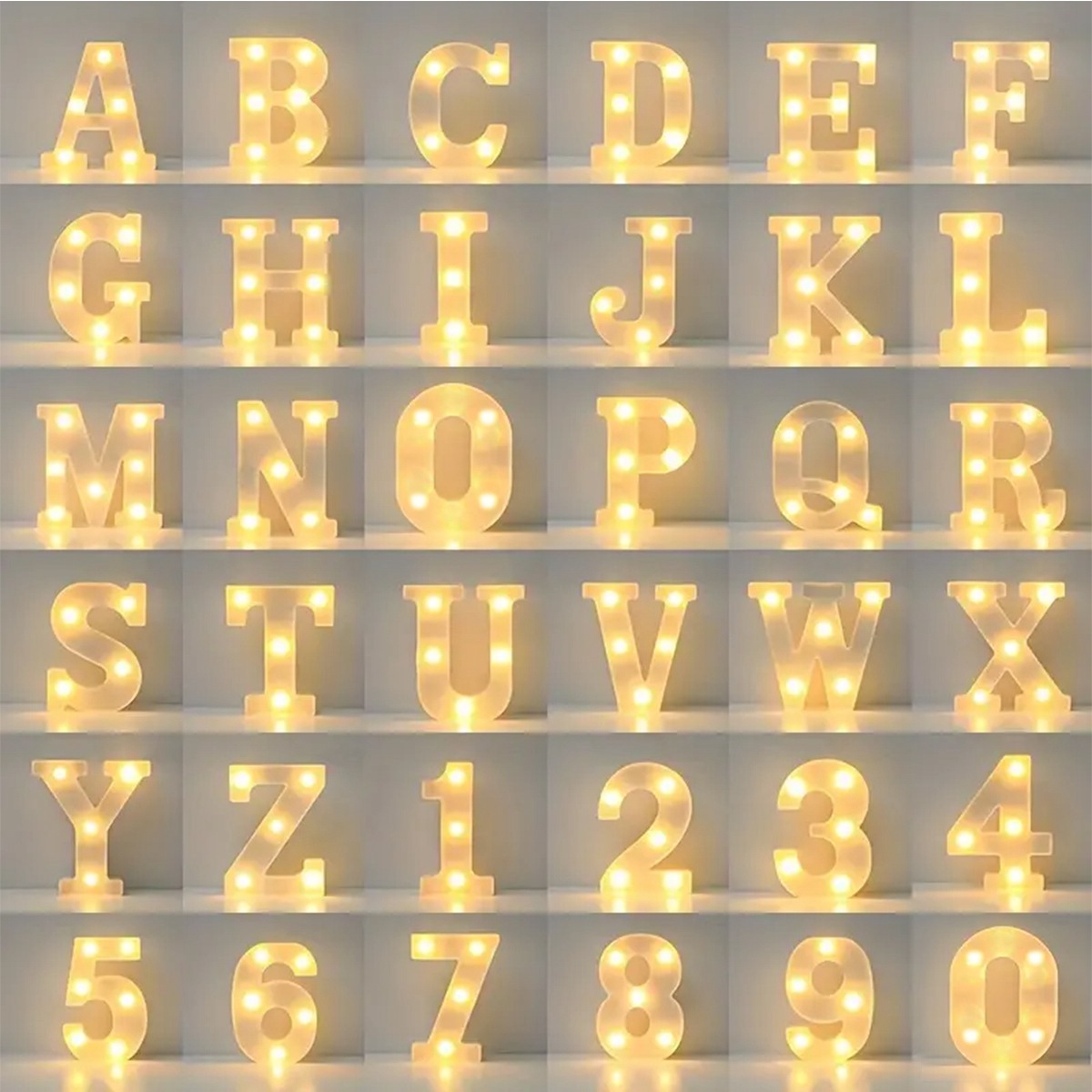 1 pezzo di insegna luminosa a  - Light Up Letters Marquee recensione e prezzo