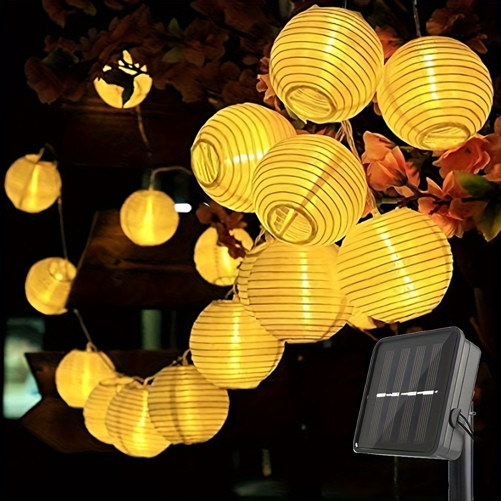 Luci a corda per lanterne sola - Lantern Paper Solar recensione e prezzo
