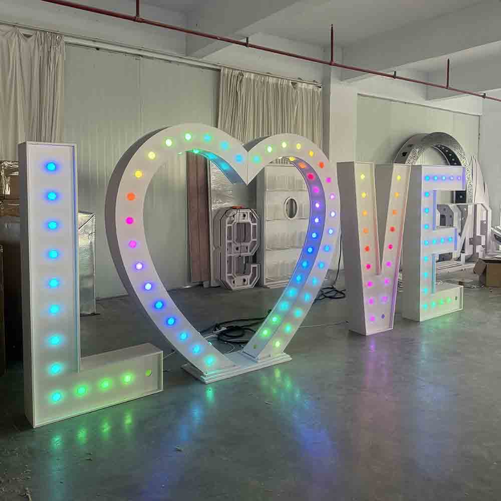 Logo di dimensioni personalizz - Light Up Letters Marquee recensione e prezzo