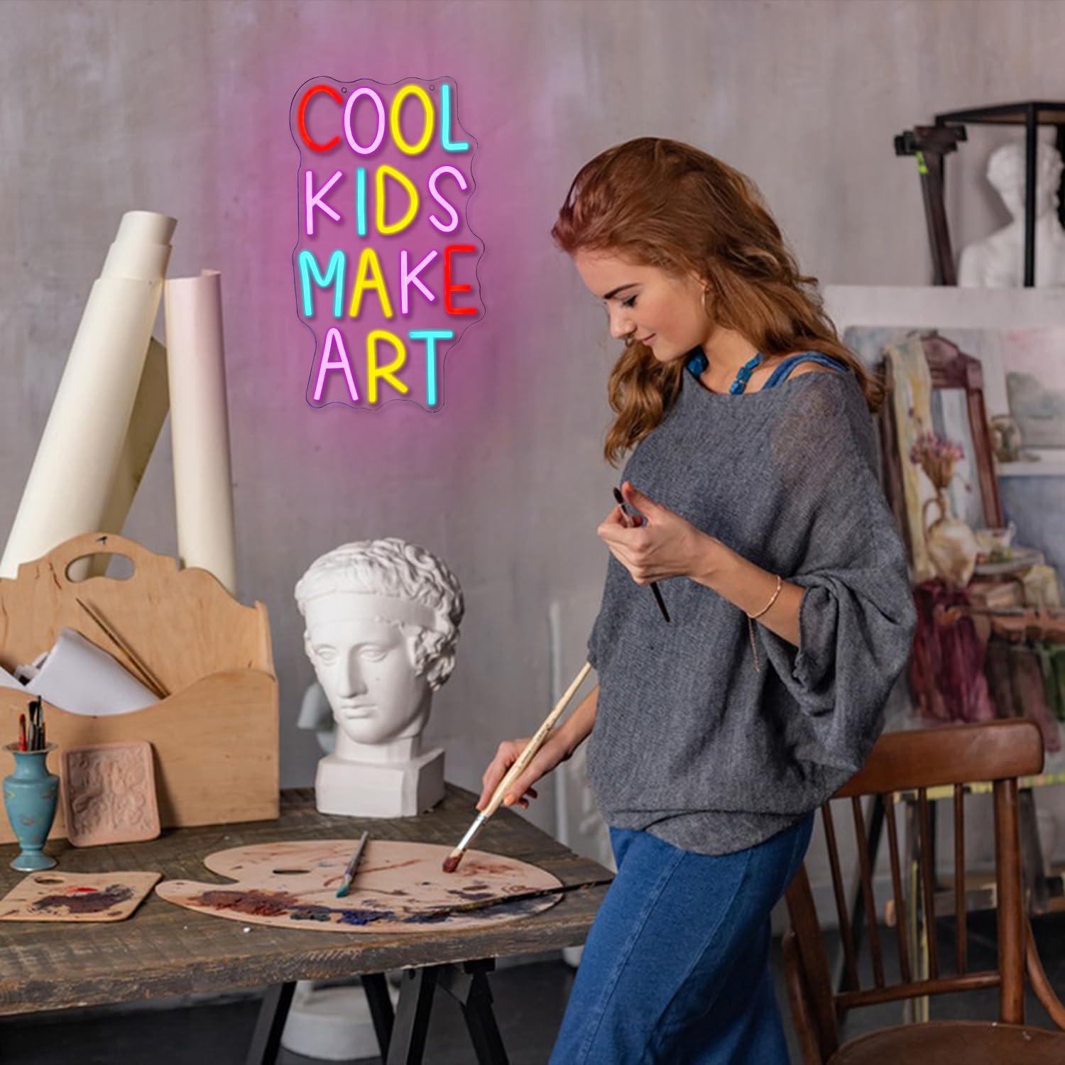 Insegna al Neon 'Cool Kids Mak - Lighting Decor For Bedroom recensione e prezzo