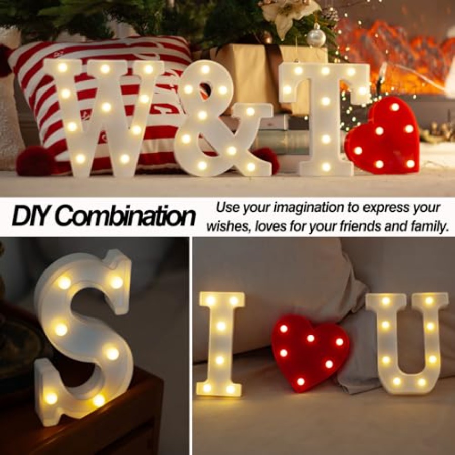 Numeri LED Luminosi, Lettere L - Light Up Letters Marquee recensione e prezzo