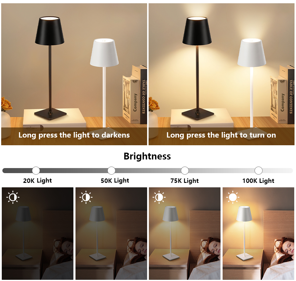Lampada da Tavolo LED Ricarica - Decor Lighting & Decor Fires recensione e prezzo